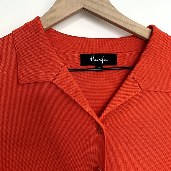 Hanifa Robyn Dress in Flame Red Two Piece Skirt Set Womens XS - Picture 10 of 16